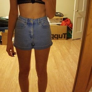Pacsun high waisted mom shorts